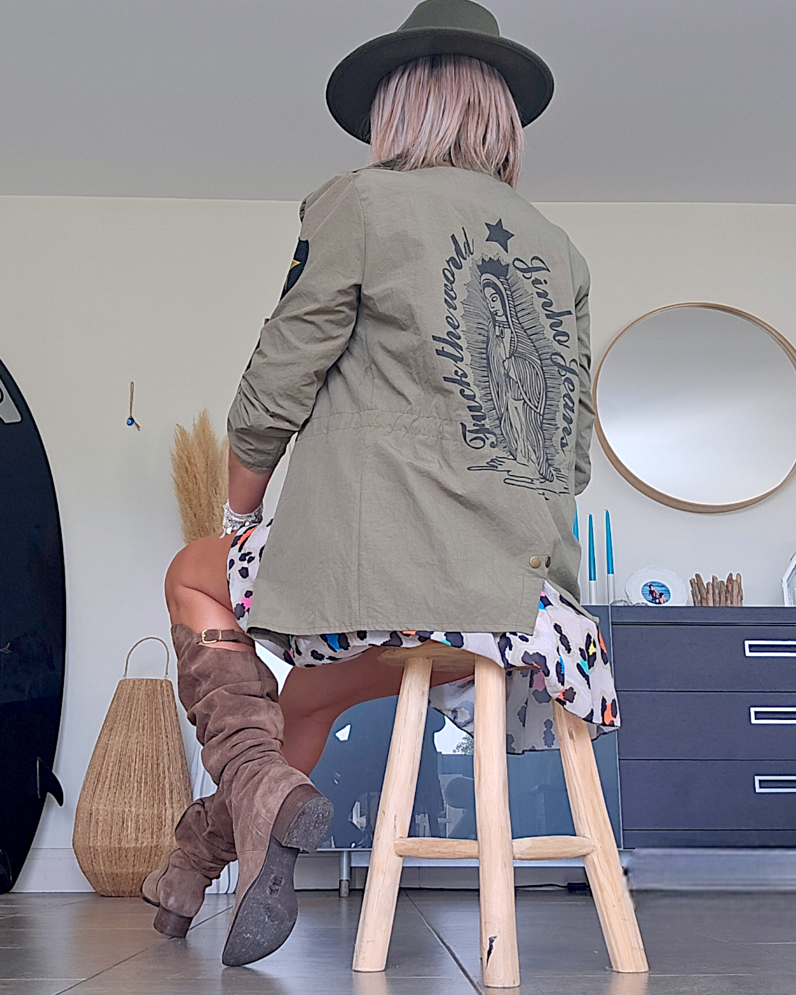 Veste militaire kaki - 𝐌𝐚𝐫𝐢𝐧𝐚𝟒𝟒𝐟𝐚𝐦𝐢𝐥𝐲