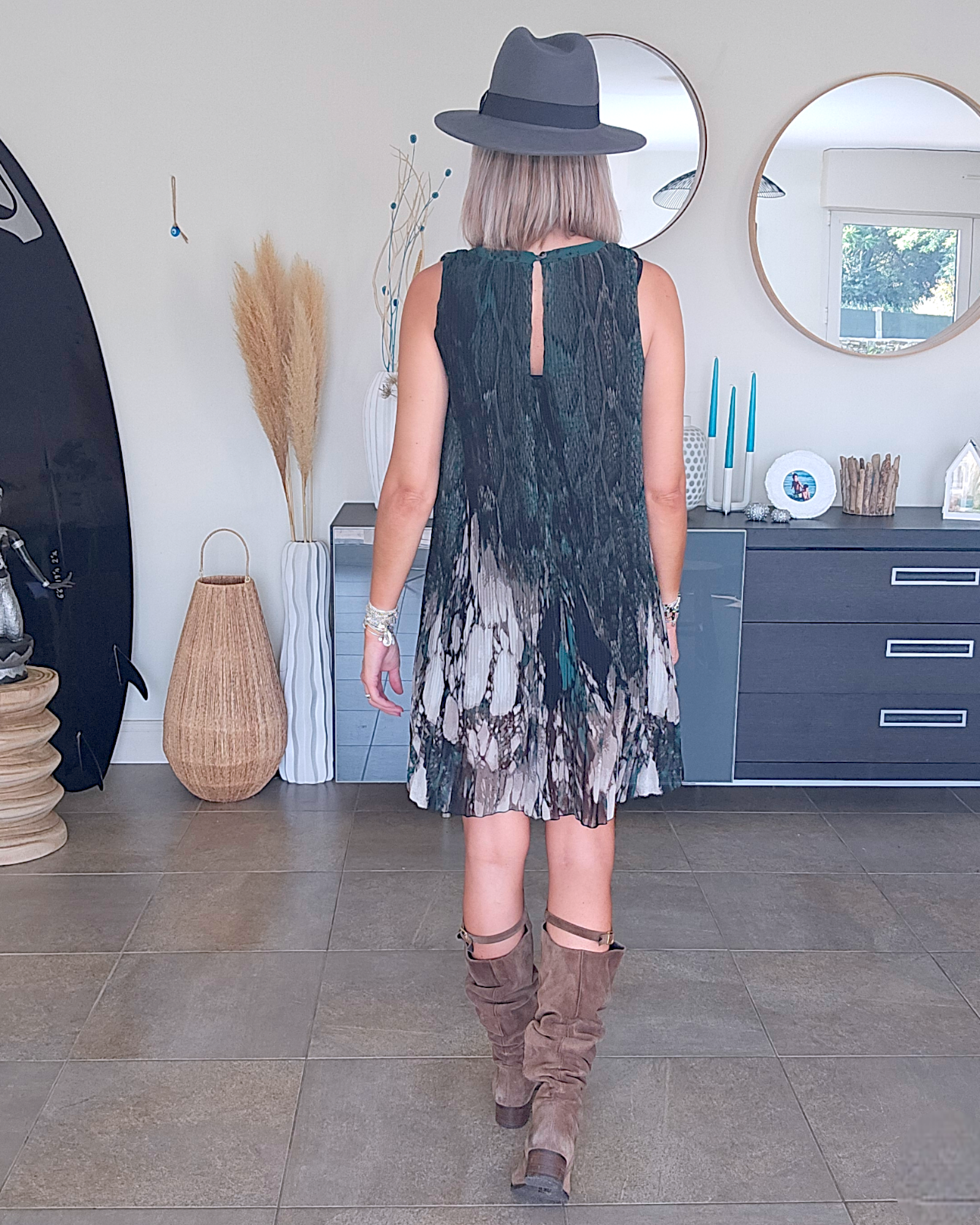 Robe imprimée python - 𝐌𝐚𝐫𝐢𝐧𝐚𝟒𝟒𝐟𝐚𝐦𝐢𝐥𝐲