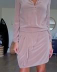 Robe soie beige - 𝐌𝐚𝐫𝐢𝐧𝐚𝟒𝟒𝐟𝐚𝐦𝐢𝐥𝐲