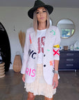 Veste à tag beige - 𝐌𝐚𝐫𝐢𝐧𝐚𝟒𝟒𝐟𝐚𝐦𝐢𝐥𝐲