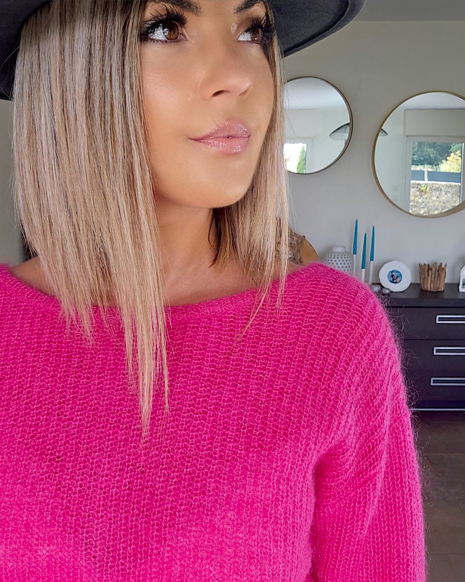 Pull cardigan fuchsia - 𝐌𝐚𝐫𝐢𝐧𝐚𝟒𝟒𝐟𝐚𝐦𝐢𝐥𝐲