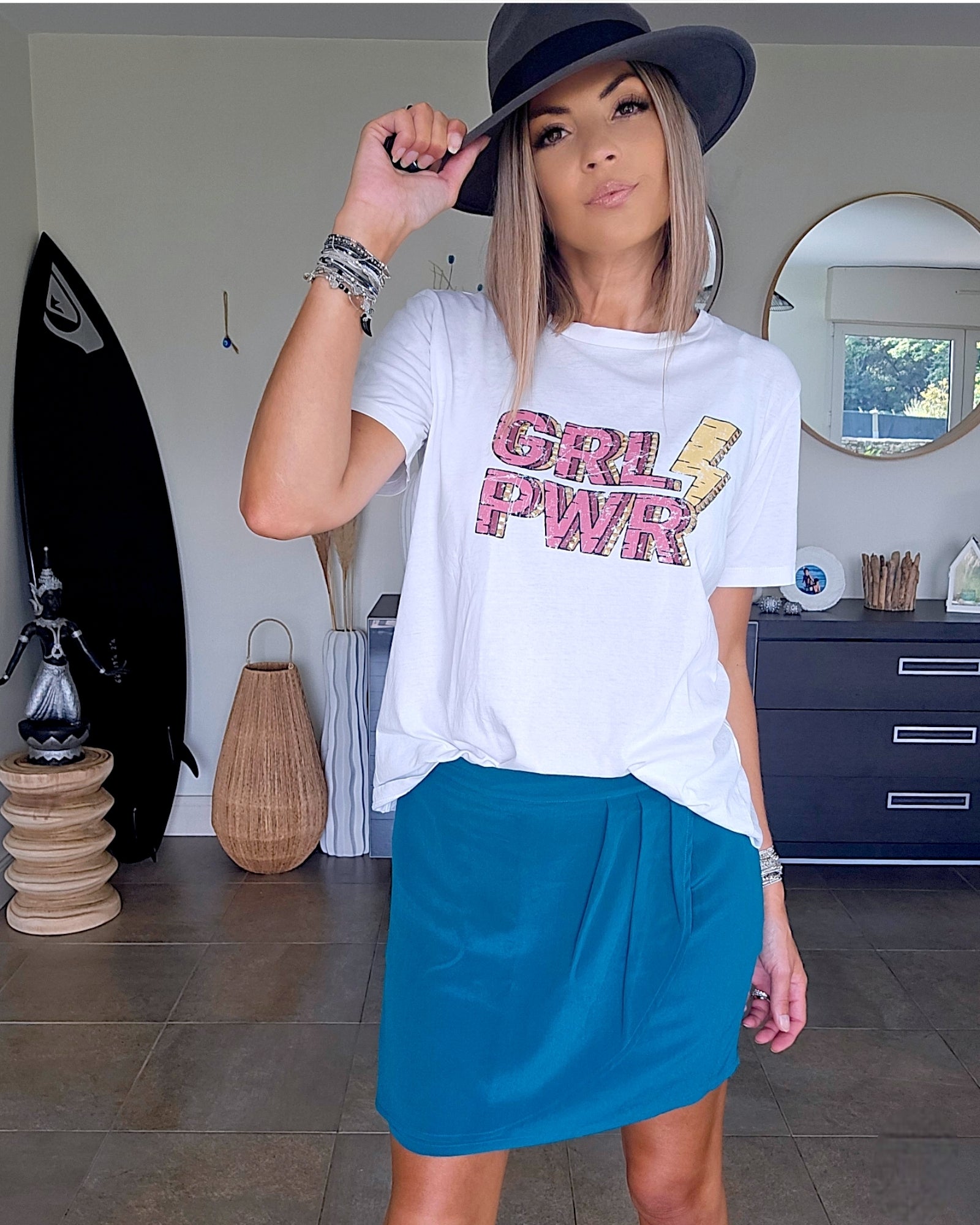 Tee-shirt girl power ⚡︎ - 𝐌𝐚𝐫𝐢𝐧𝐚𝟒𝟒𝐟𝐚𝐦𝐢𝐥𝐲