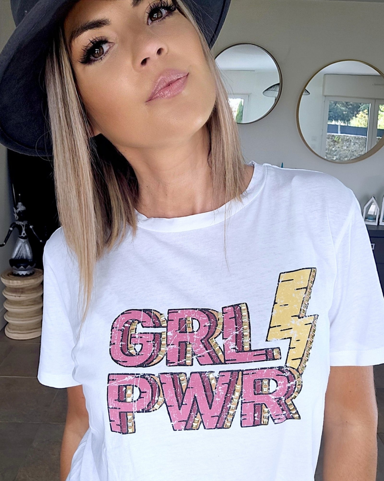 Tee-shirt girl power ⚡︎ - 𝐌𝐚𝐫𝐢𝐧𝐚𝟒𝟒𝐟𝐚𝐦𝐢𝐥𝐲