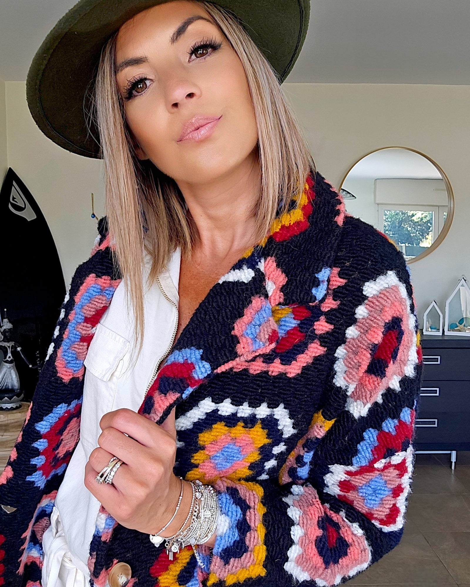 Manteau-gilet ethnique - 𝐌𝐚𝐫𝐢𝐧𝐚𝟒𝟒𝐟𝐚𝐦𝐢𝐥𝐲