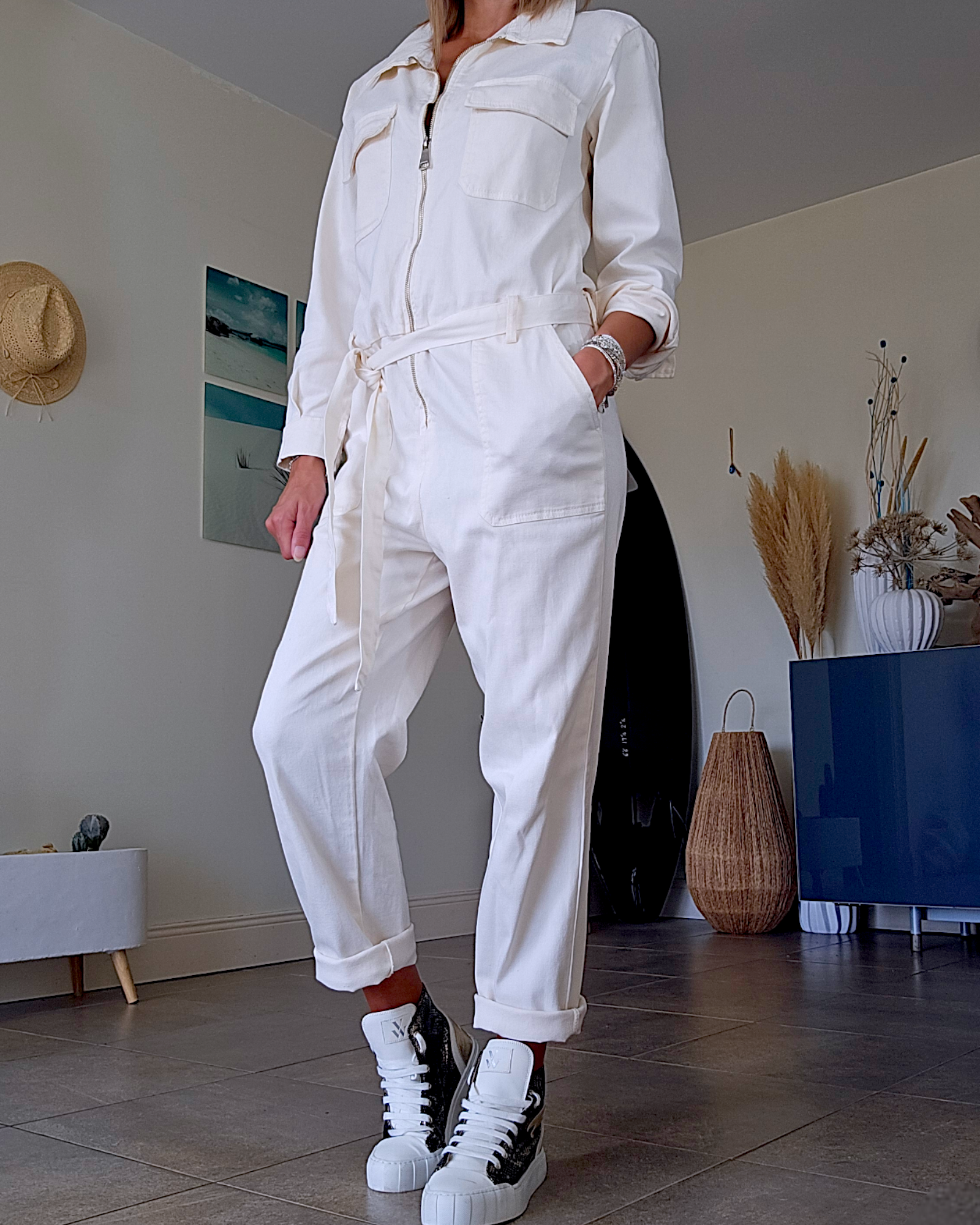Combinaison crème - 𝐌𝐚𝐫𝐢𝐧𝐚𝟒𝟒𝐟𝐚𝐦𝐢𝐥𝐲