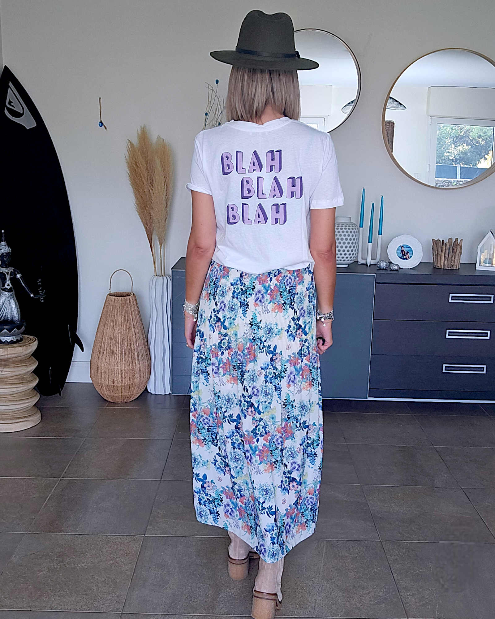 Tee-shirt &quot;blah blah...&quot; - 𝐌𝐚𝐫𝐢𝐧𝐚𝟒𝟒𝐟𝐚𝐦𝐢𝐥𝐲
