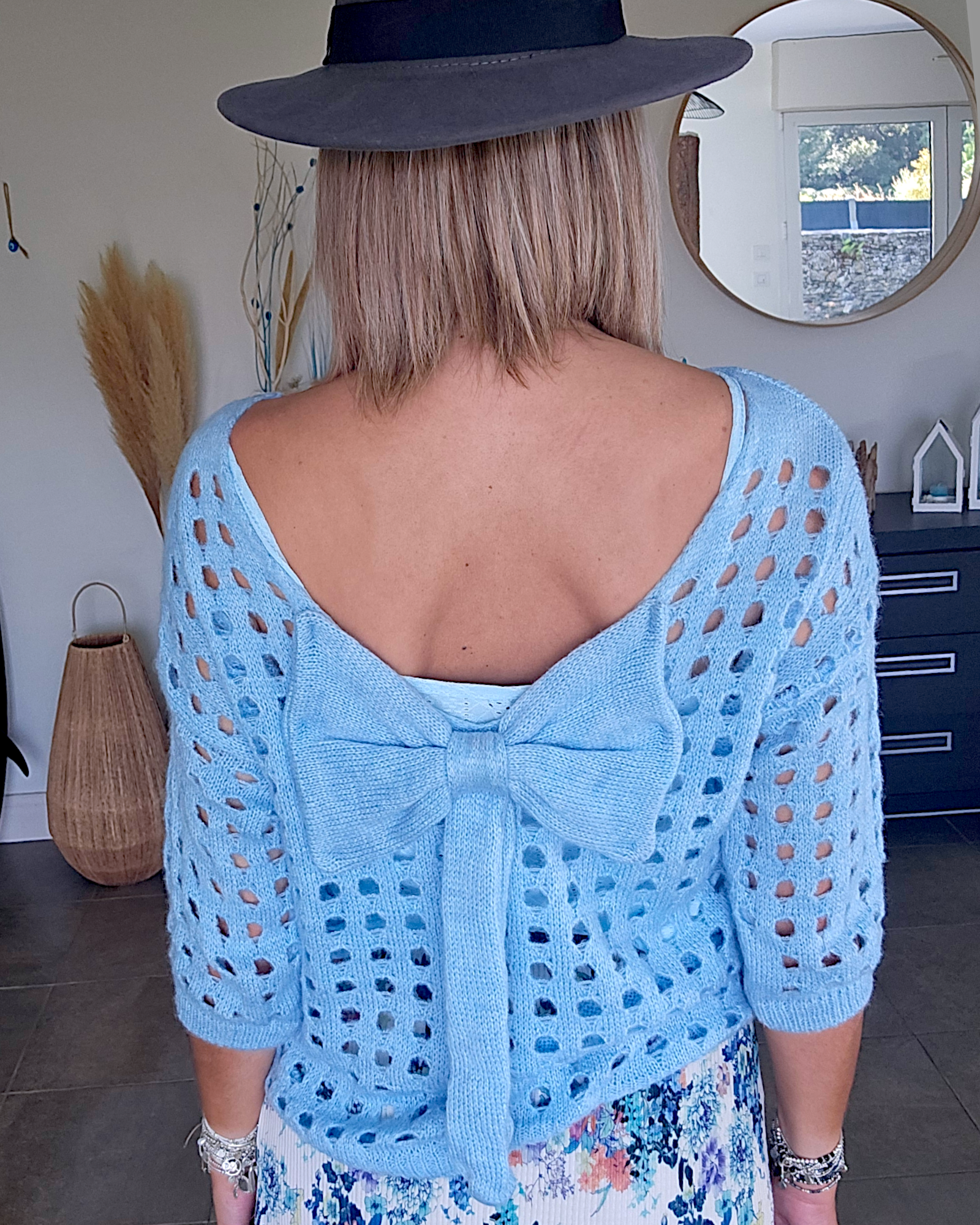 Pull ajouré - 𝐌𝐚𝐫𝐢𝐧𝐚𝟒𝟒𝐟𝐚𝐦𝐢𝐥𝐲