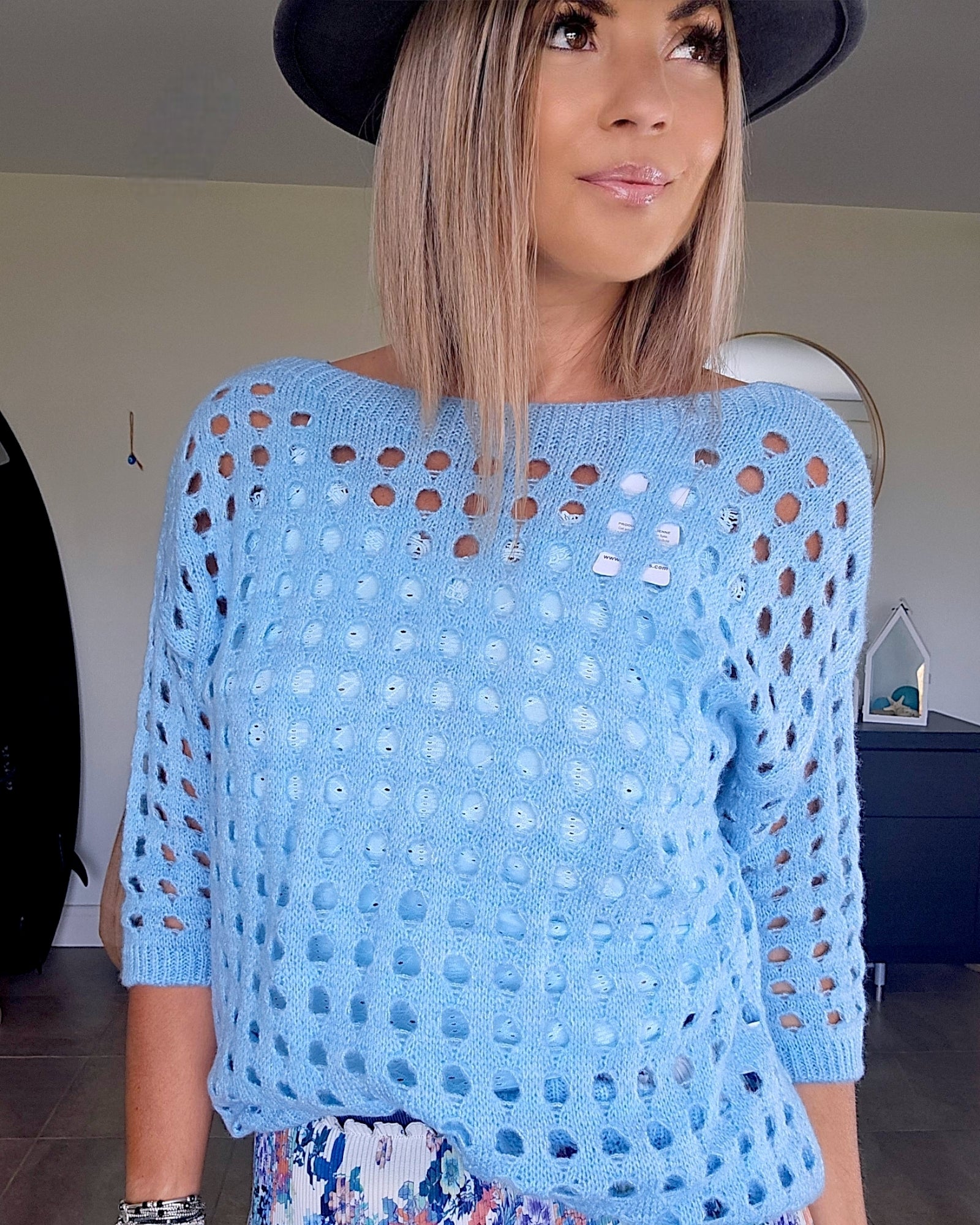 Pull ajouré - 𝐌𝐚𝐫𝐢𝐧𝐚𝟒𝟒𝐟𝐚𝐦𝐢𝐥𝐲