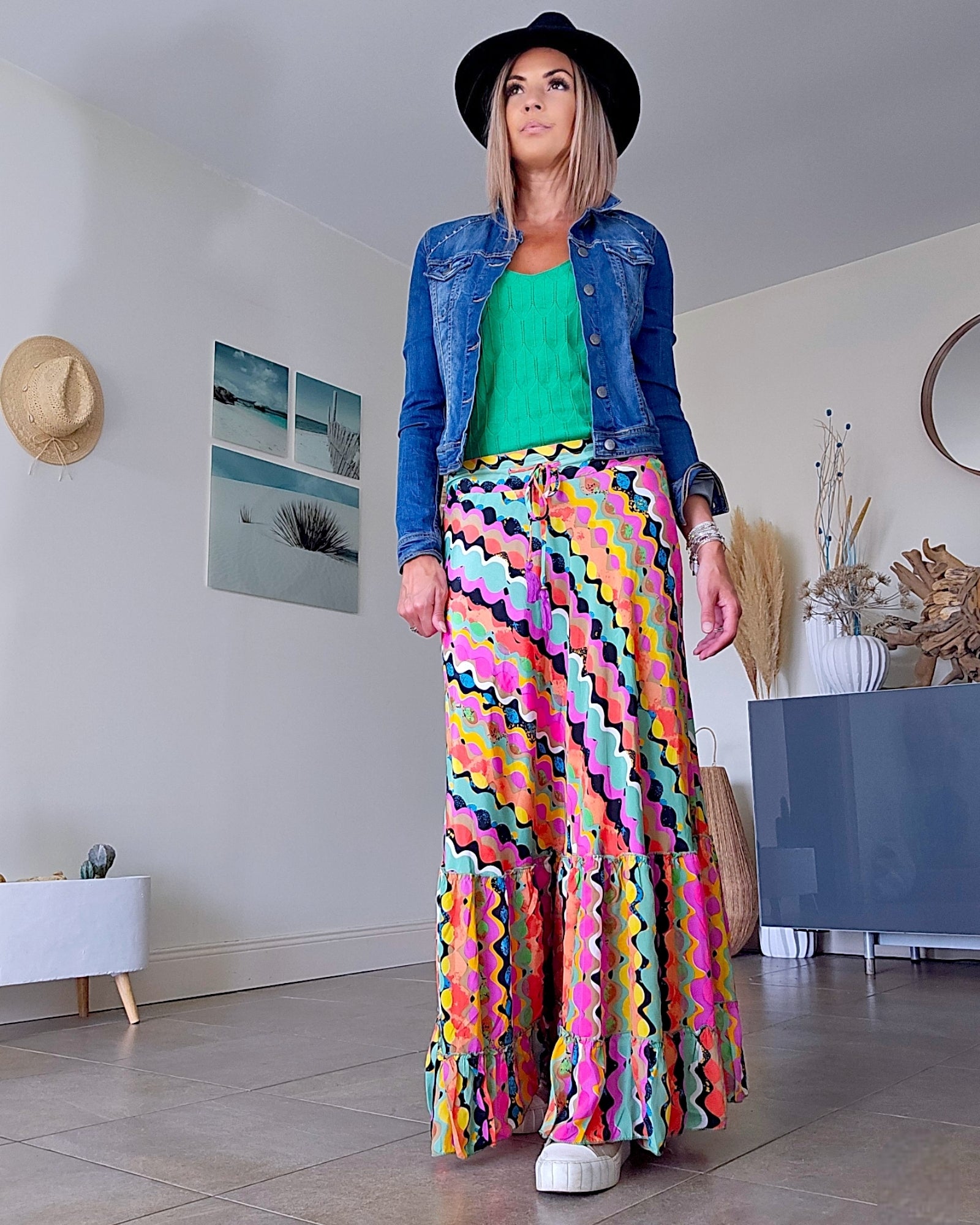 Jupe maxi - 𝐌𝐚𝐫𝐢𝐧𝐚𝟒𝟒𝐟𝐚𝐦𝐢𝐥𝐲