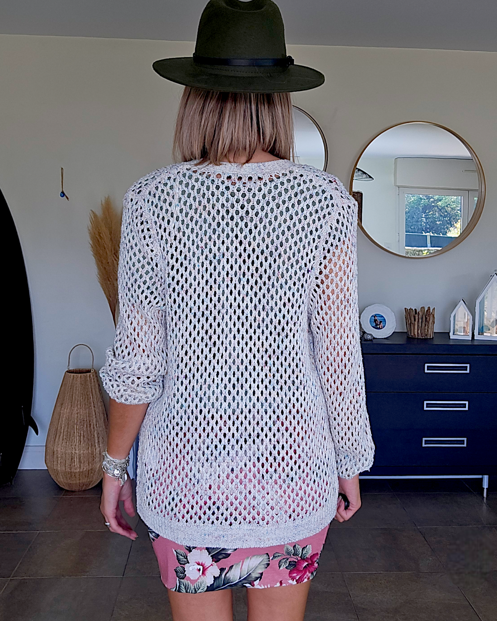 Gilet ajouré - 𝐌𝐚𝐫𝐢𝐧𝐚𝟒𝟒𝐟𝐚𝐦𝐢𝐥𝐲