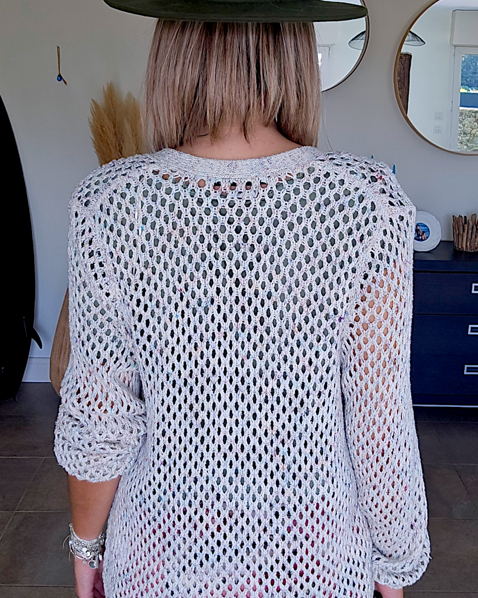 Gilet ajouré - 𝐌𝐚𝐫𝐢𝐧𝐚𝟒𝟒𝐟𝐚𝐦𝐢𝐥𝐲