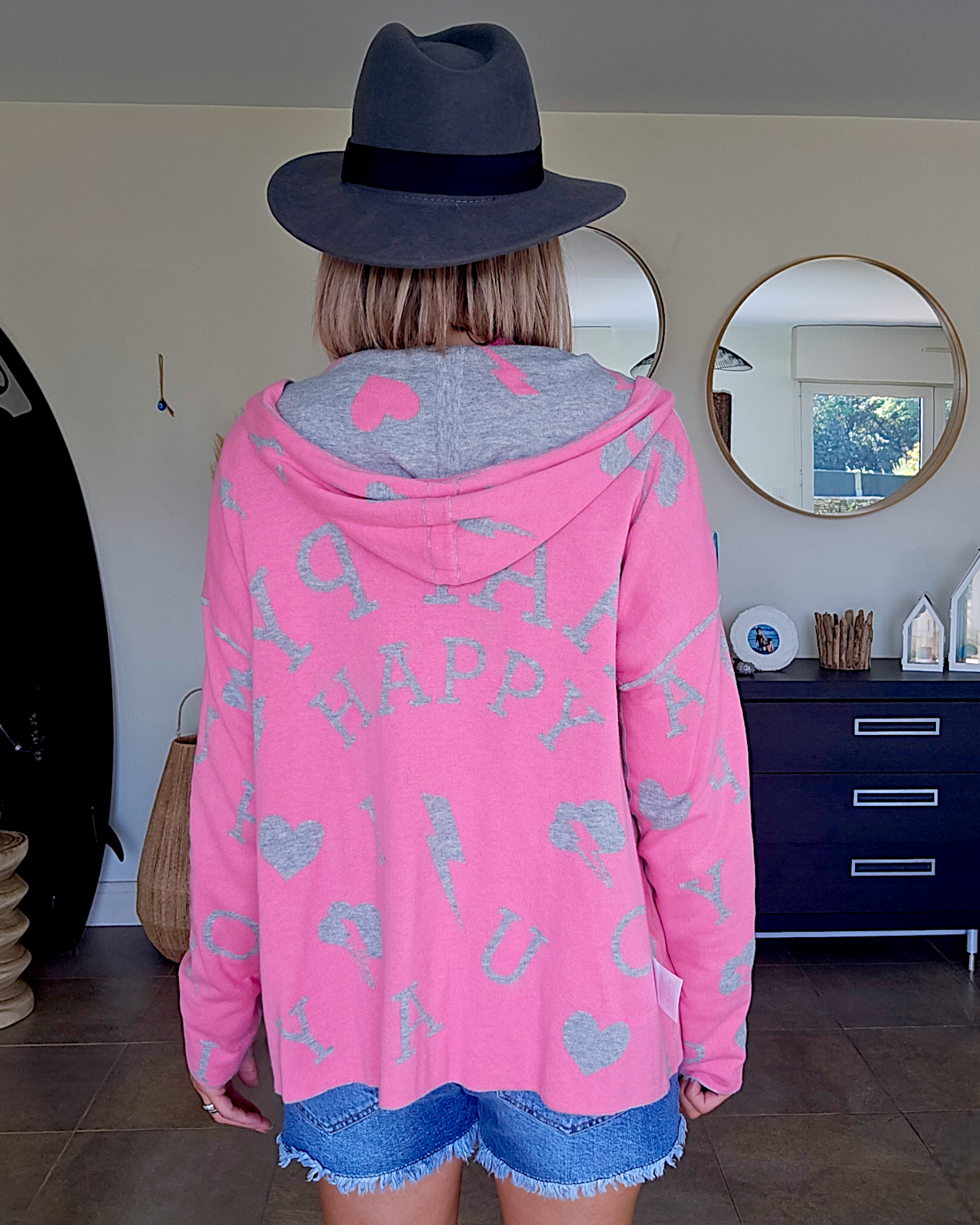 Cardigan reversible à tag - 𝐌𝐚𝐫𝐢𝐧𝐚𝟒𝟒𝐟𝐚𝐦𝐢𝐥𝐲