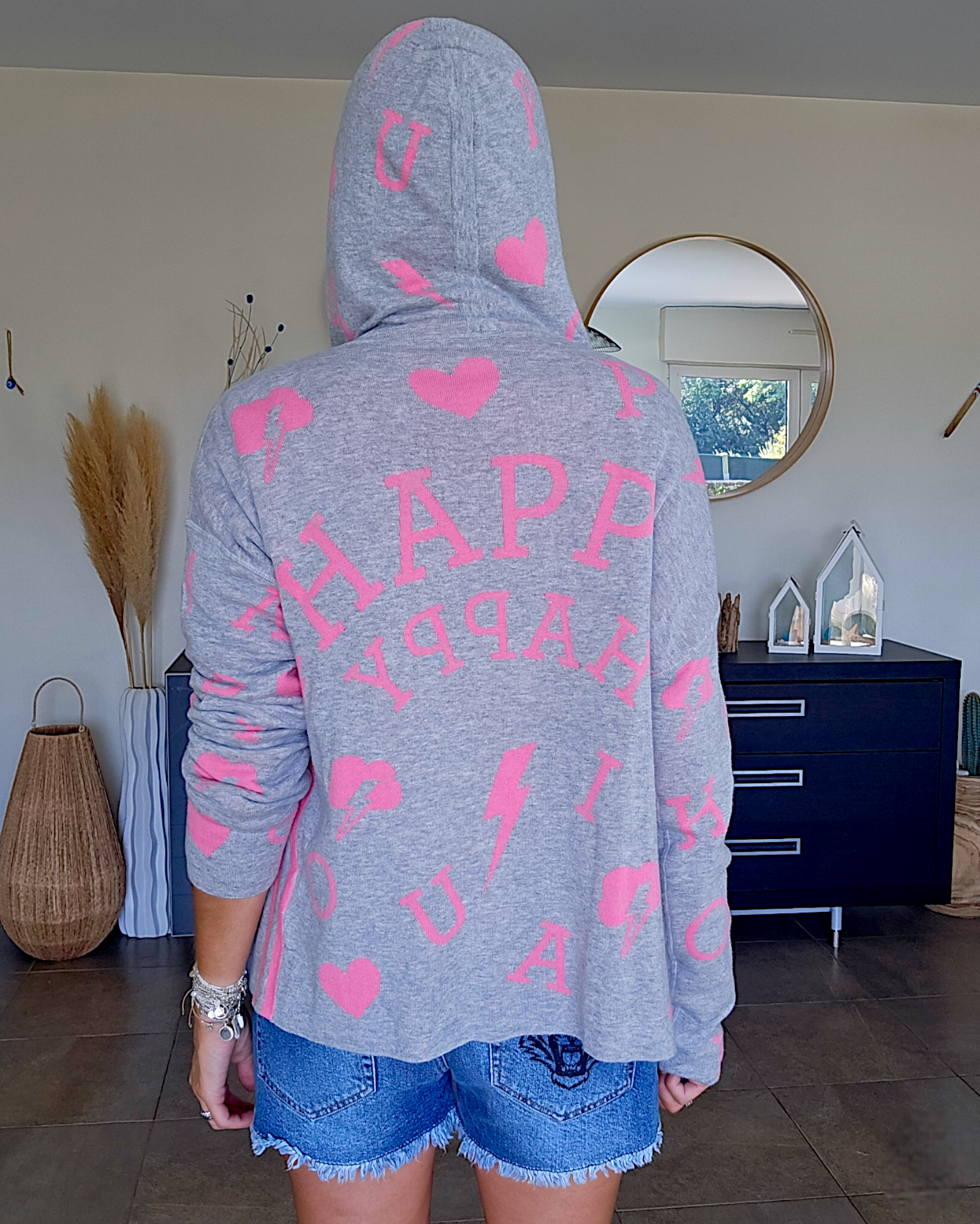 Cardigan reversible à tag - 𝐌𝐚𝐫𝐢𝐧𝐚𝟒𝟒𝐟𝐚𝐦𝐢𝐥𝐲