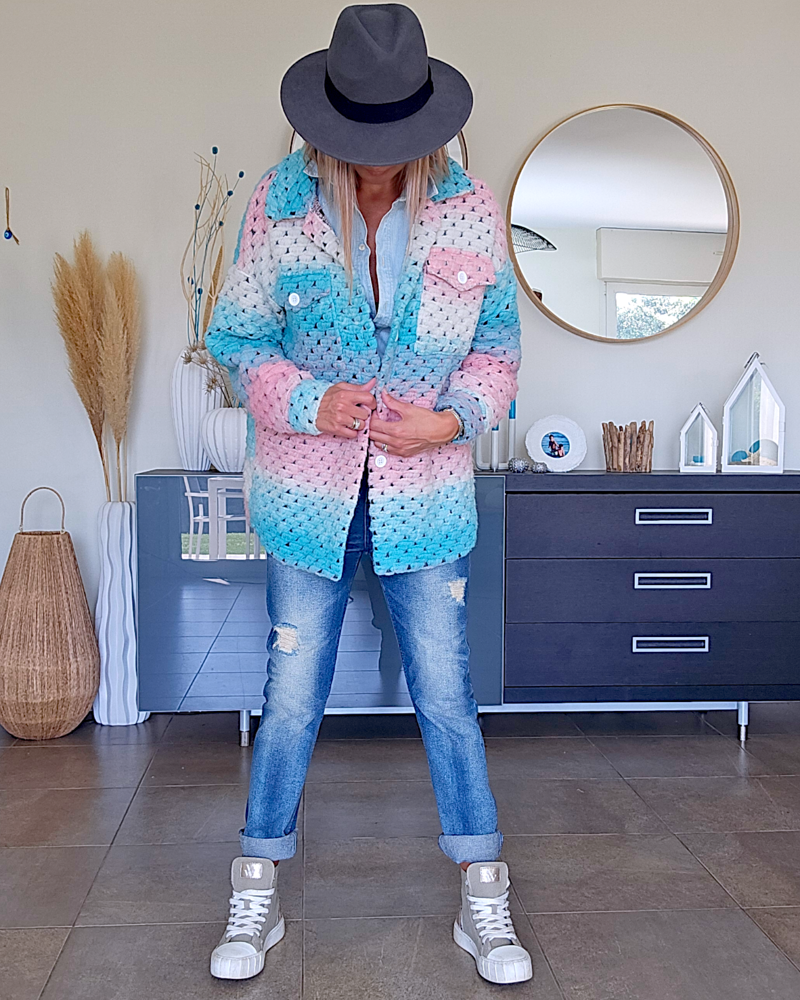 Veste tie and dye - 𝐌𝐚𝐫𝐢𝐧𝐚𝟒𝟒𝐟𝐚𝐦𝐢𝐥𝐲