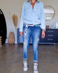 Combinaison avec foulard - 𝐌𝐚𝐫𝐢𝐧𝐚𝟒𝟒𝐟𝐚𝐦𝐢𝐥𝐲