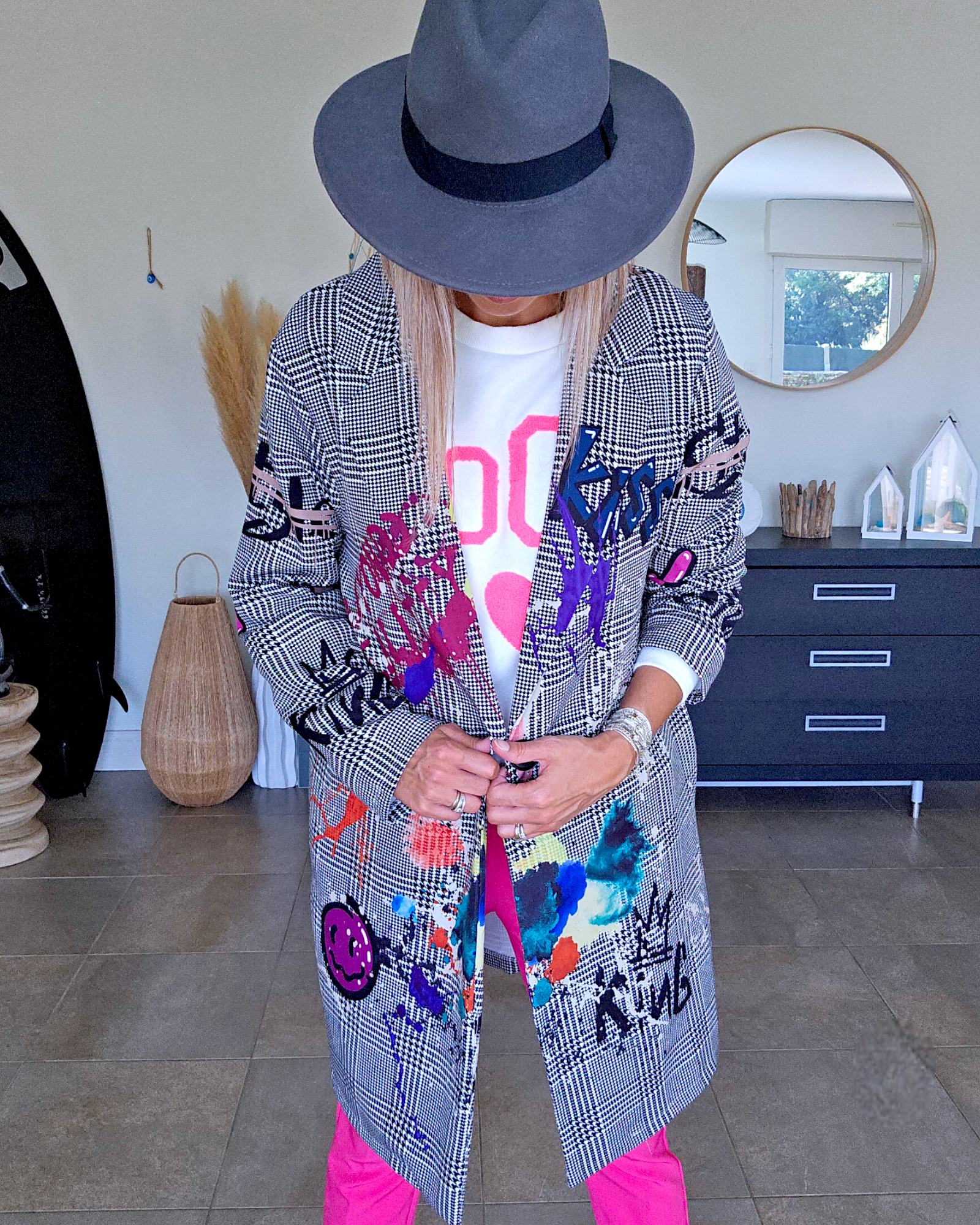 Veste longue à tag - 𝐌𝐚𝐫𝐢𝐧𝐚𝟒𝟒𝐟𝐚𝐦𝐢𝐥𝐲