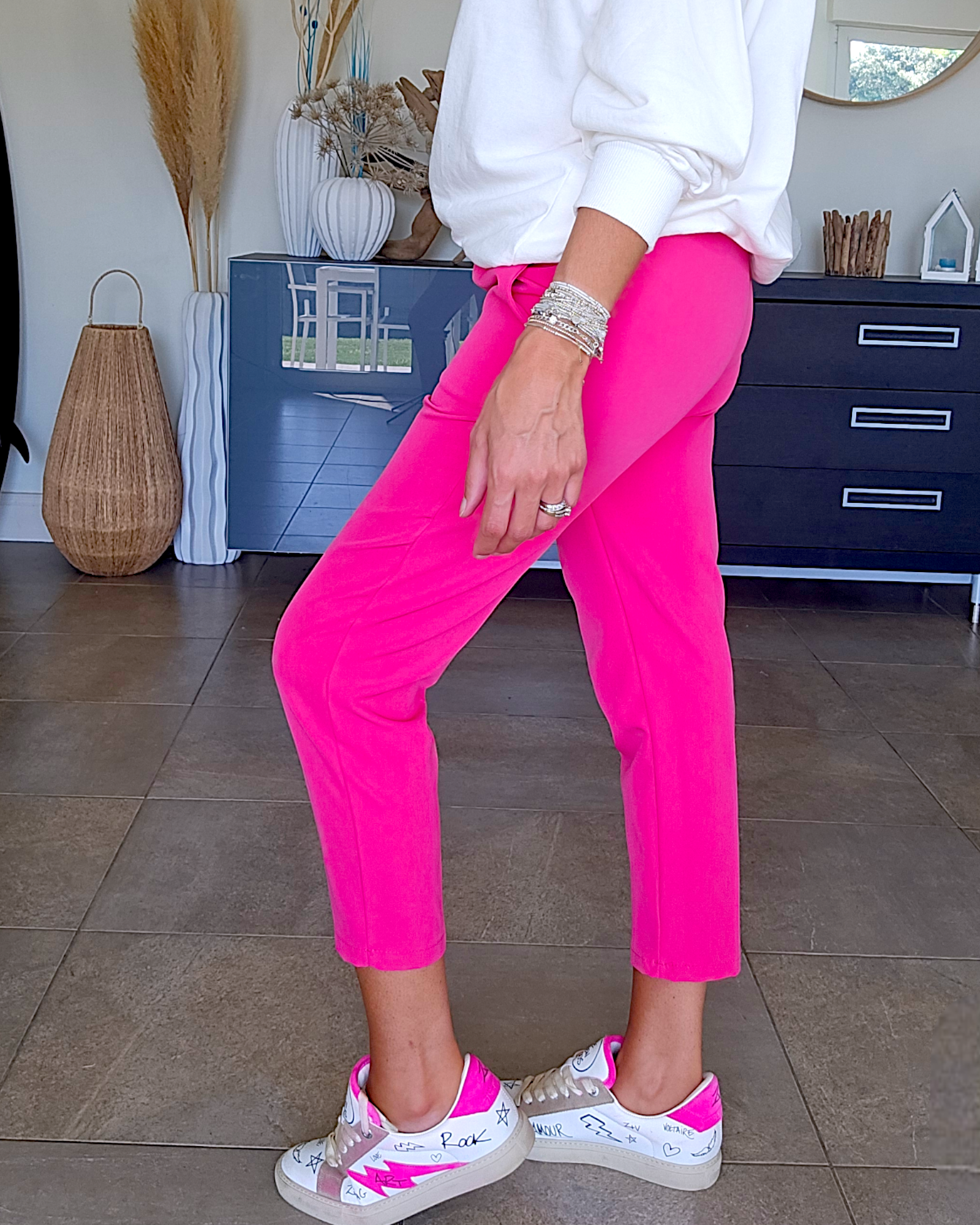 Pantalon chic fuchsia - 𝐌𝐚𝐫𝐢𝐧𝐚𝟒𝟒𝐟𝐚𝐦𝐢𝐥𝐲