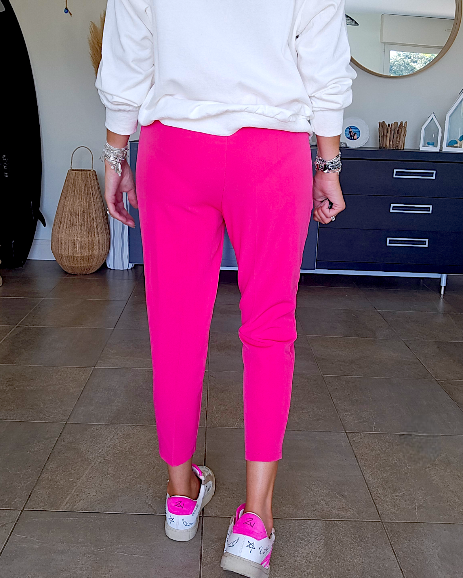 Pantalon chic fuchsia - 𝐌𝐚𝐫𝐢𝐧𝐚𝟒𝟒𝐟𝐚𝐦𝐢𝐥𝐲