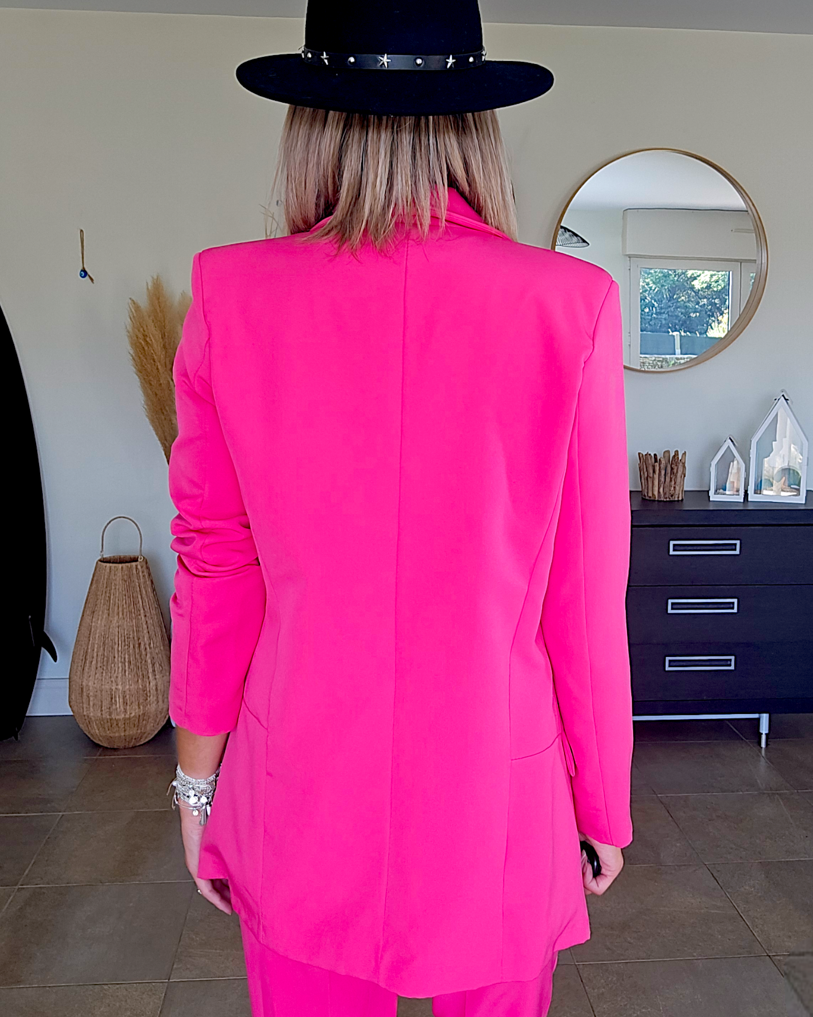 Veste chic fuchsia - 𝐌𝐚𝐫𝐢𝐧𝐚𝟒𝟒𝐟𝐚𝐦𝐢𝐥𝐲