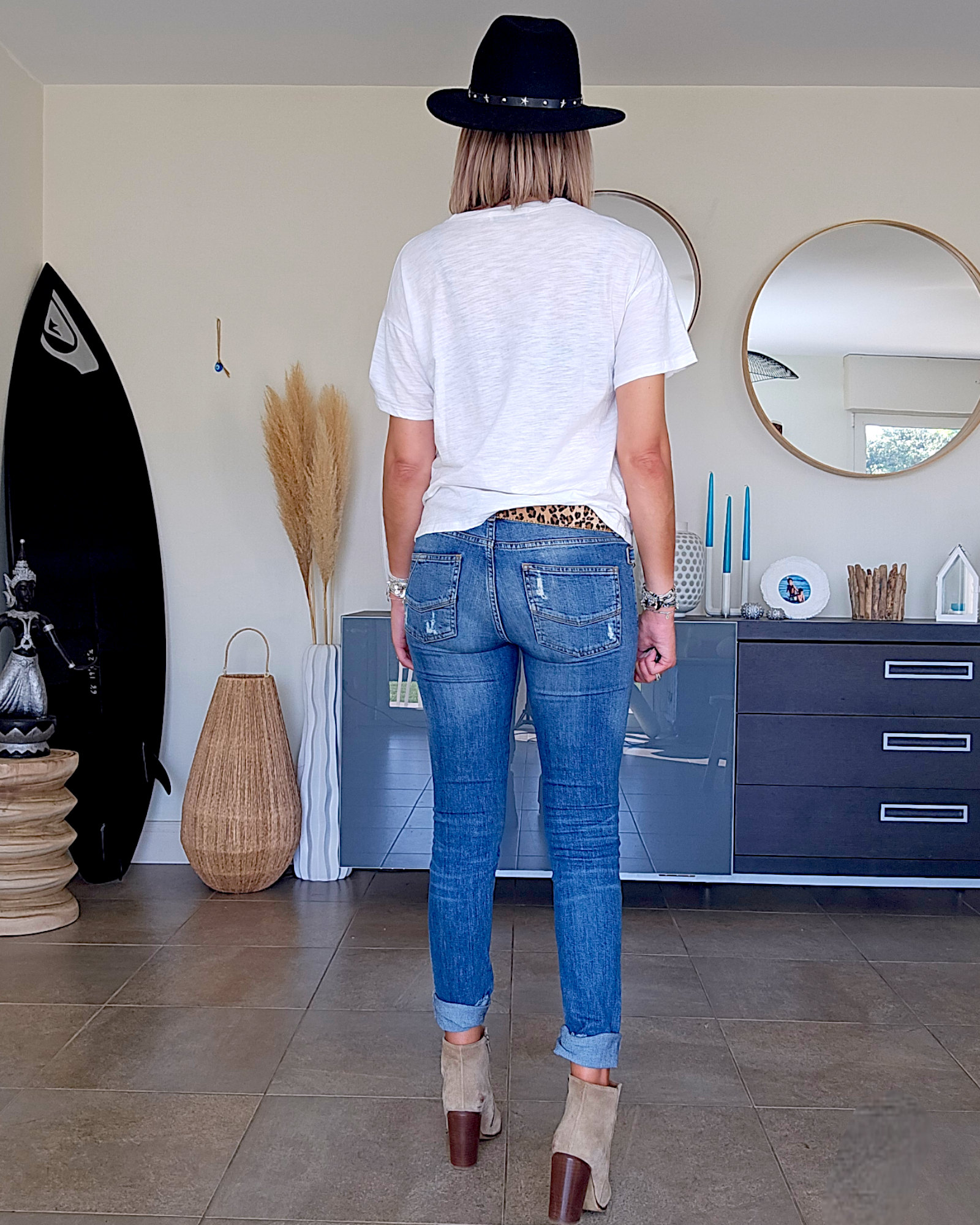 Tee-shirt blanc ohlala