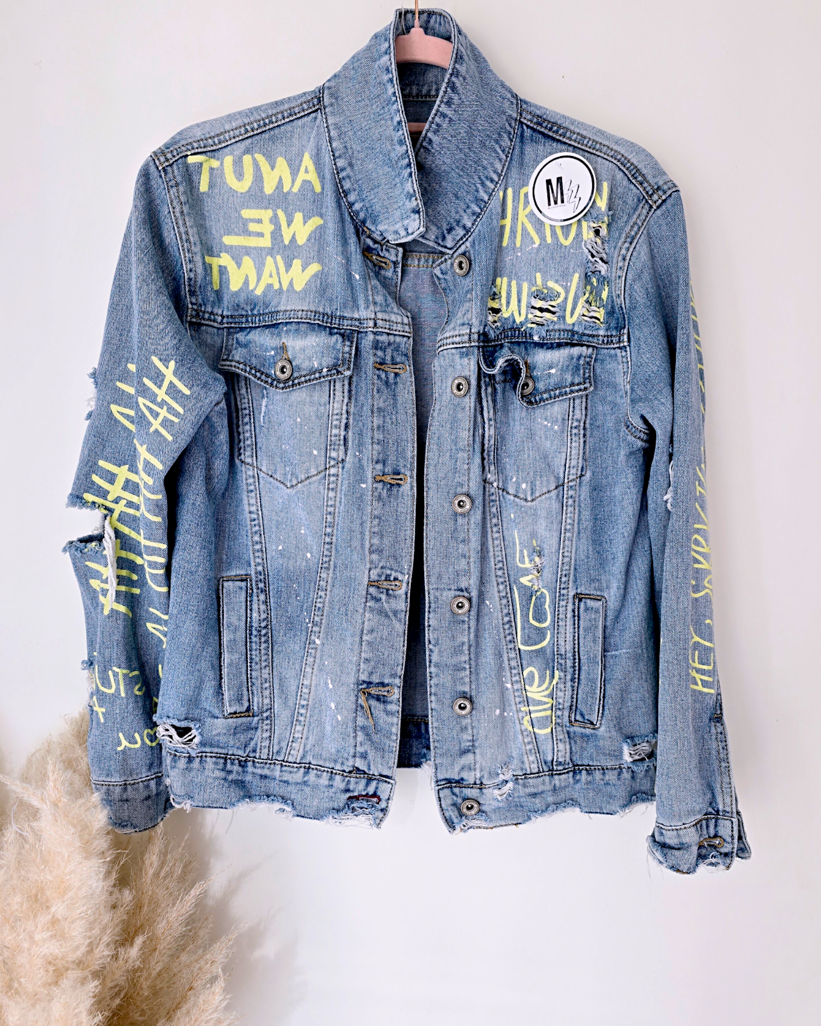 Veste tag en denim - 𝐌𝐚𝐫𝐢𝐧𝐚𝟒𝟒𝐟𝐚𝐦𝐢𝐥𝐲