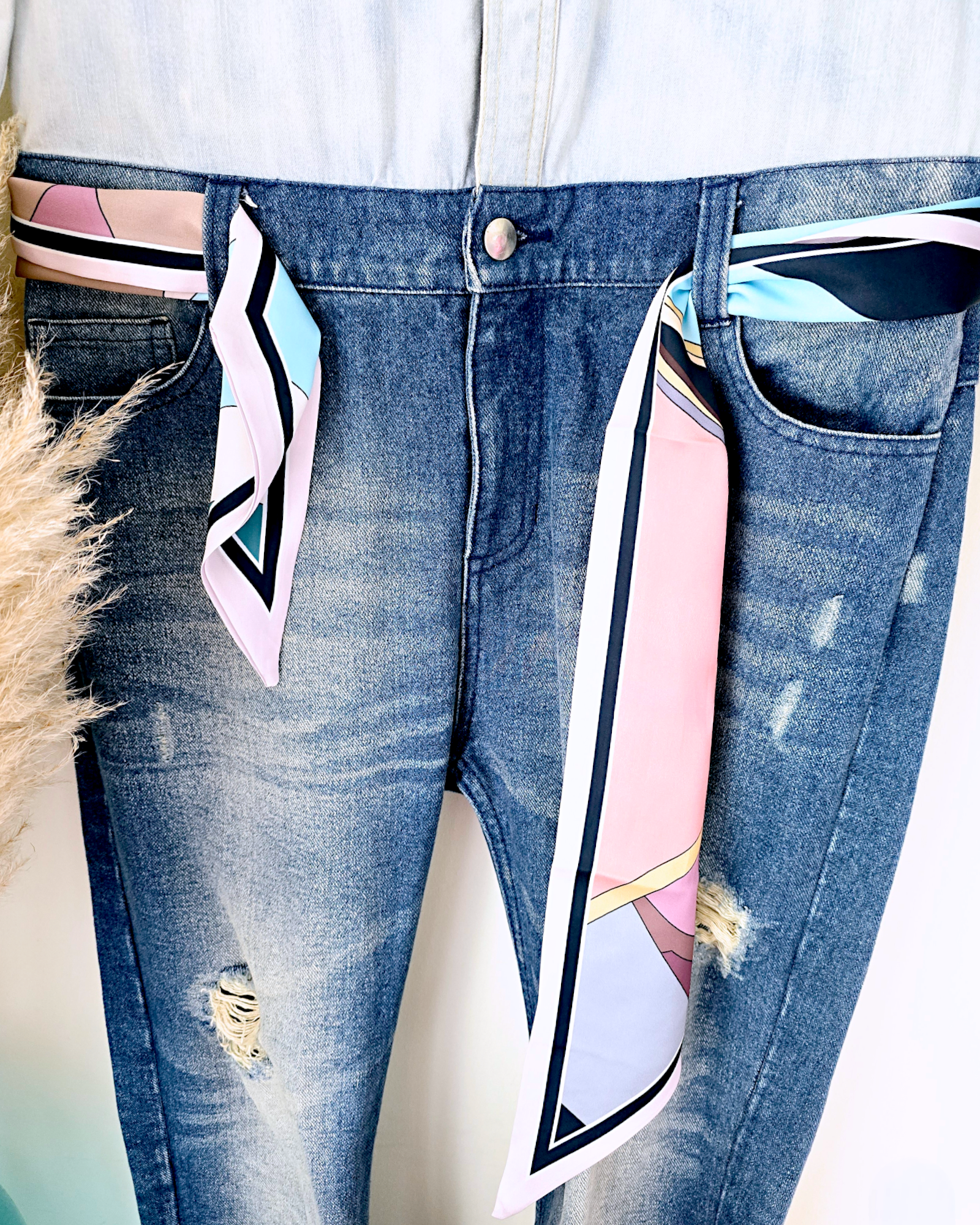 Combinaison avec foulard - 𝐌𝐚𝐫𝐢𝐧𝐚𝟒𝟒𝐟𝐚𝐦𝐢𝐥𝐲