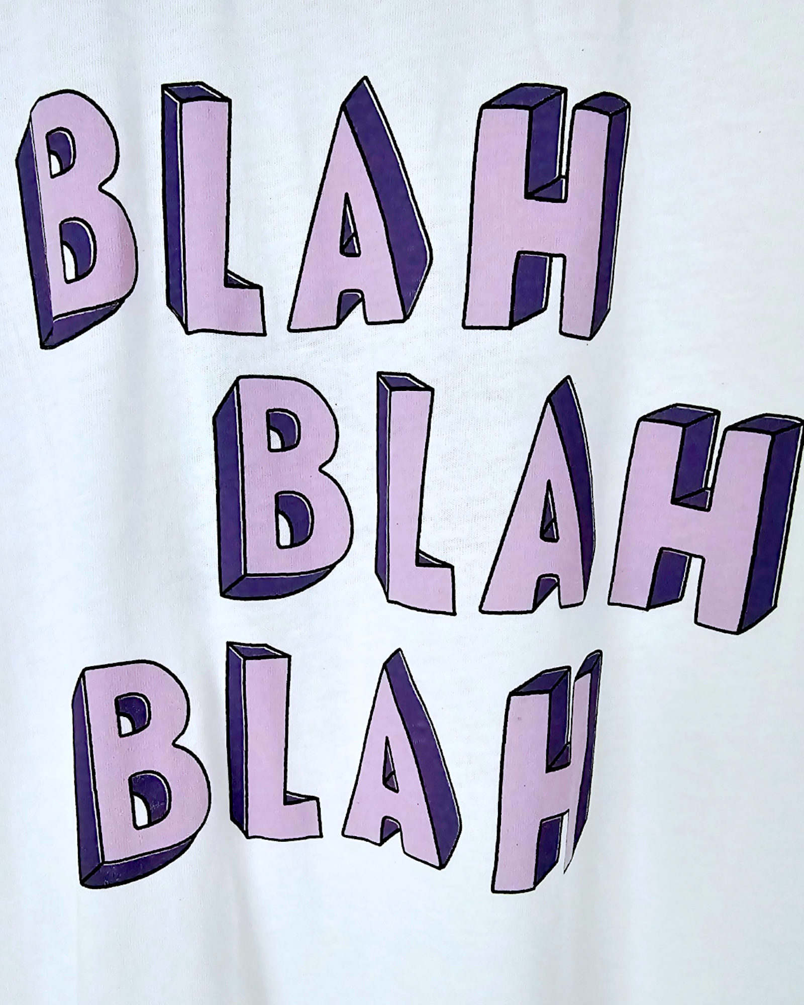 Tee-shirt &quot;blah blah...&quot; - 𝐌𝐚𝐫𝐢𝐧𝐚𝟒𝟒𝐟𝐚𝐦𝐢𝐥𝐲