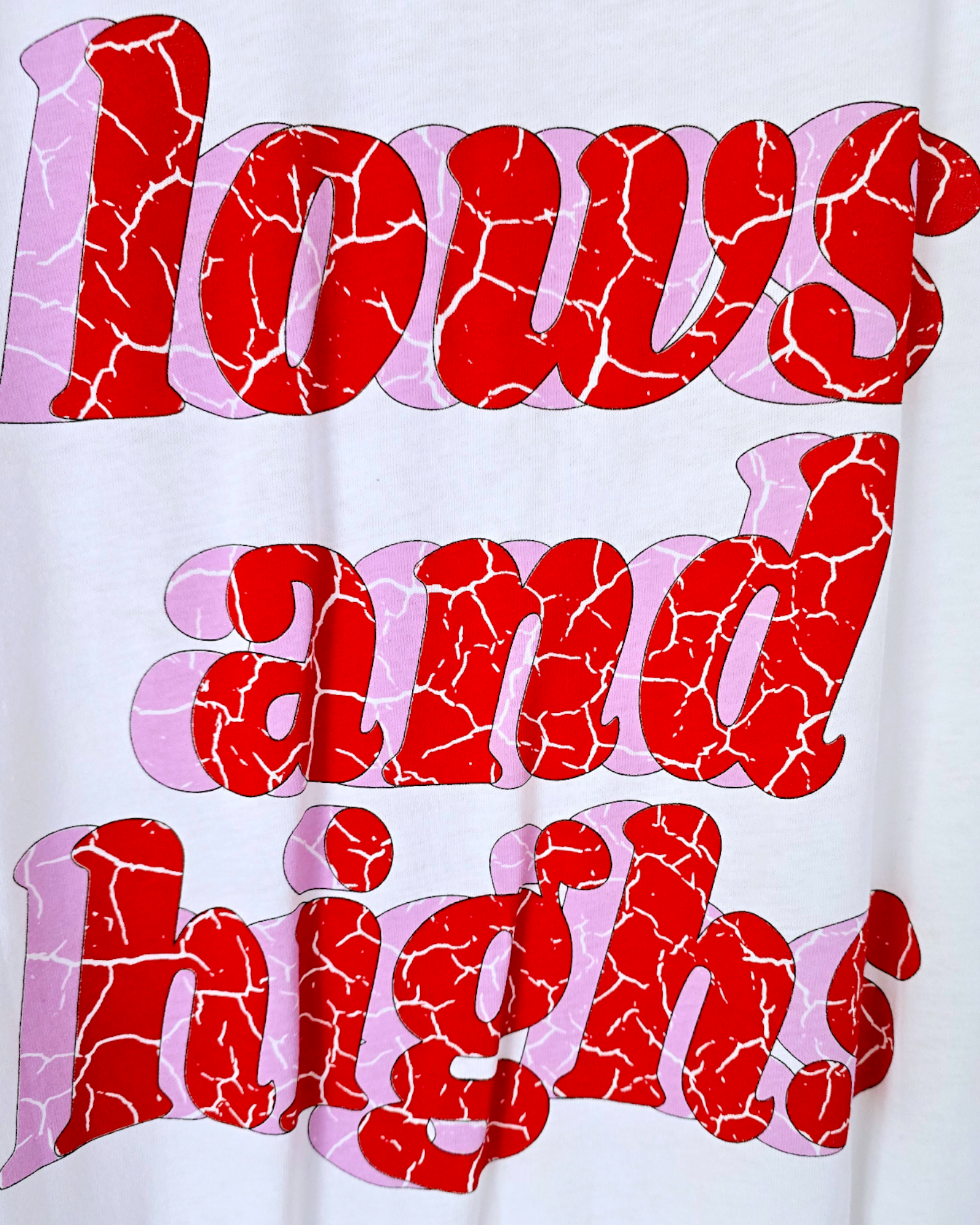 Tee-shirt blanc à tag - 𝐌𝐚𝐫𝐢𝐧𝐚𝟒𝟒𝐟𝐚𝐦𝐢𝐥𝐲