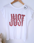Tee-shirt just enjoy - 𝐌𝐚𝐫𝐢𝐧𝐚𝟒𝟒𝐟𝐚𝐦𝐢𝐥𝐲