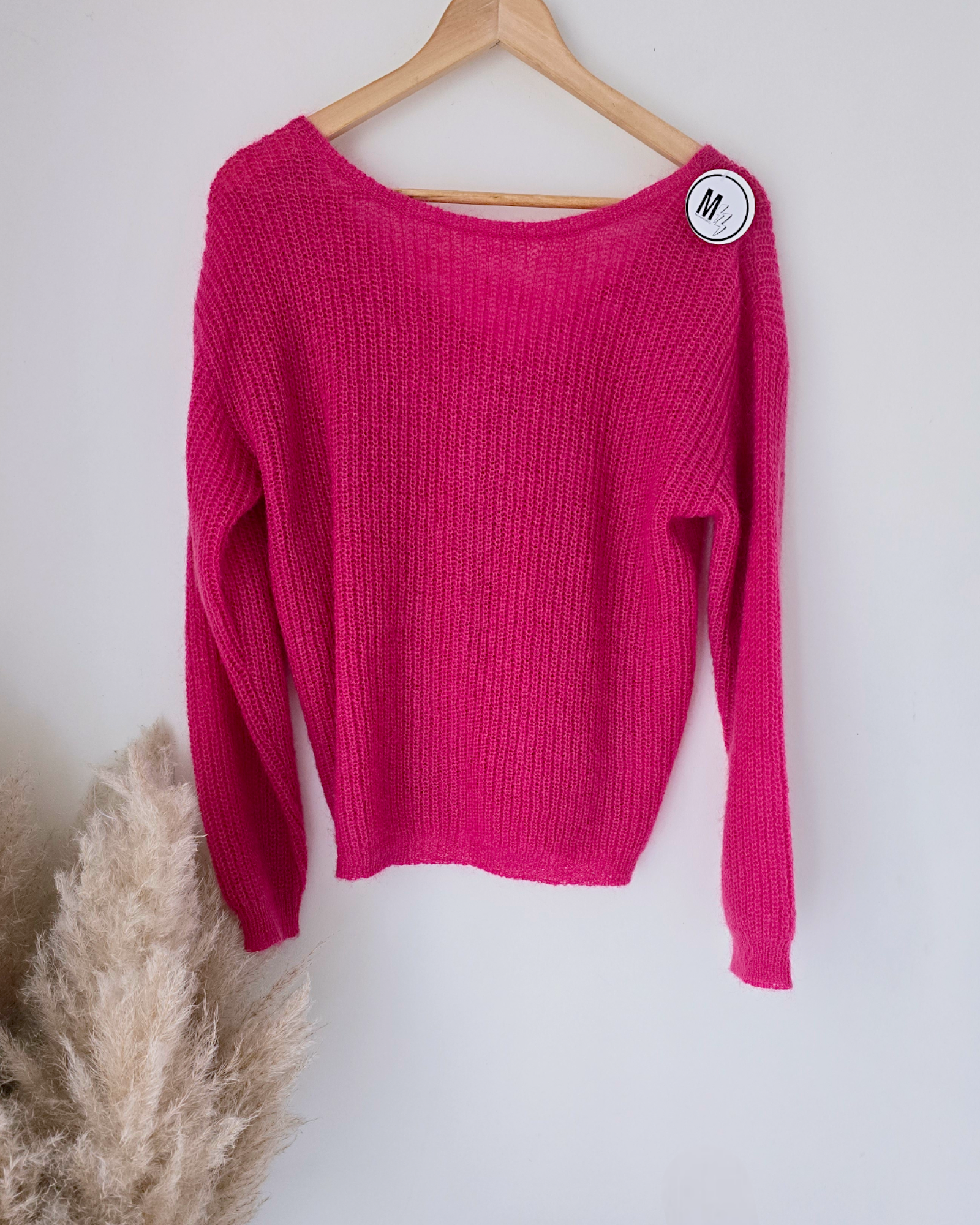 Pull cardigan fuchsia - 𝐌𝐚𝐫𝐢𝐧𝐚𝟒𝟒𝐟𝐚𝐦𝐢𝐥𝐲