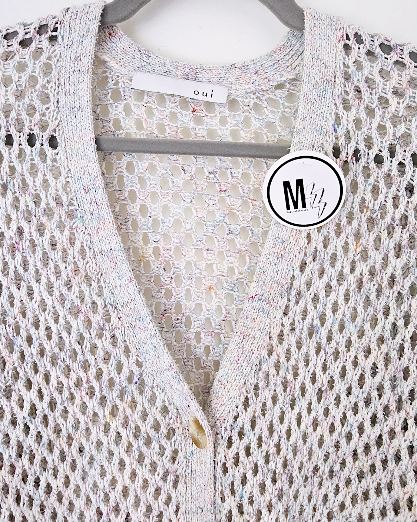 Gilet ajouré - 𝐌𝐚𝐫𝐢𝐧𝐚𝟒𝟒𝐟𝐚𝐦𝐢𝐥𝐲
