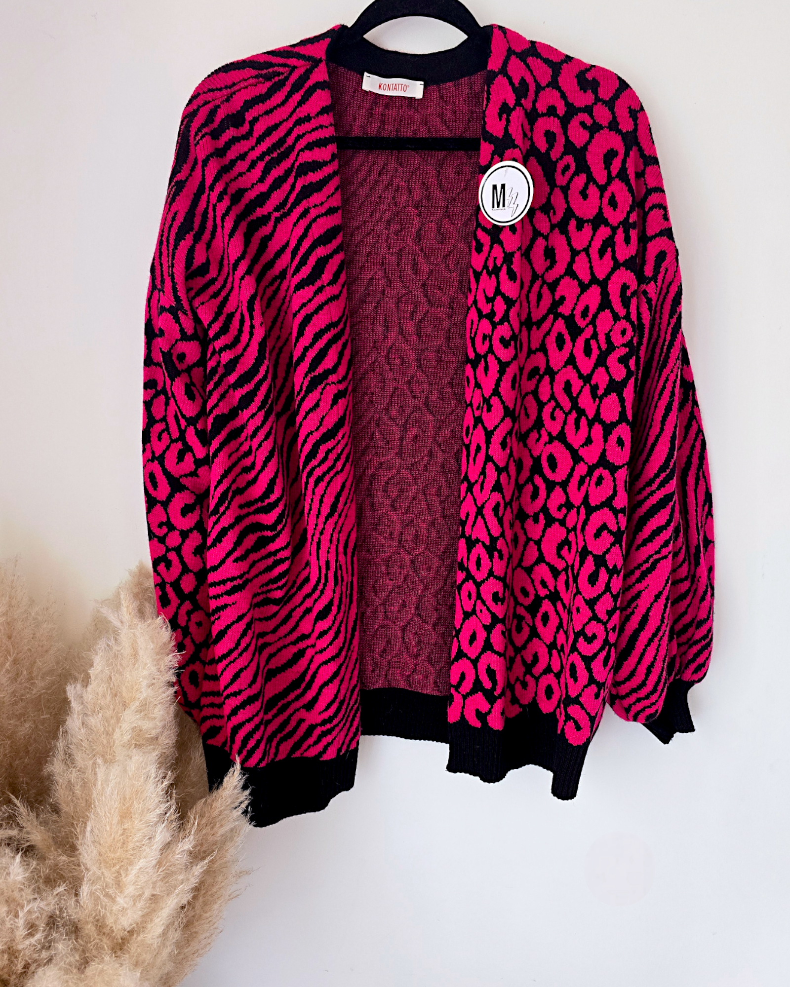 Gilet léopard fuchsia - 𝐌𝐚𝐫𝐢𝐧𝐚𝟒𝟒𝐟𝐚𝐦𝐢𝐥𝐲