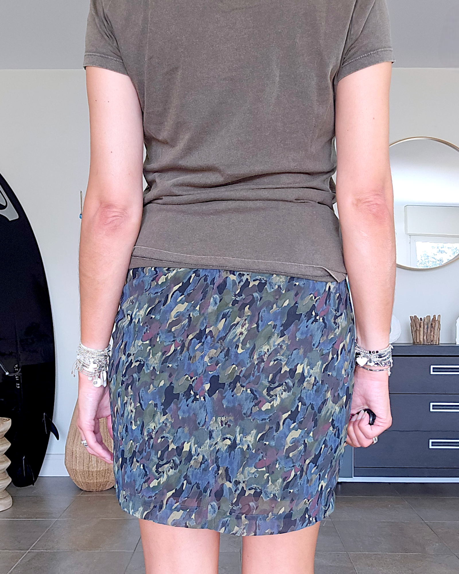 Jupe camouflage