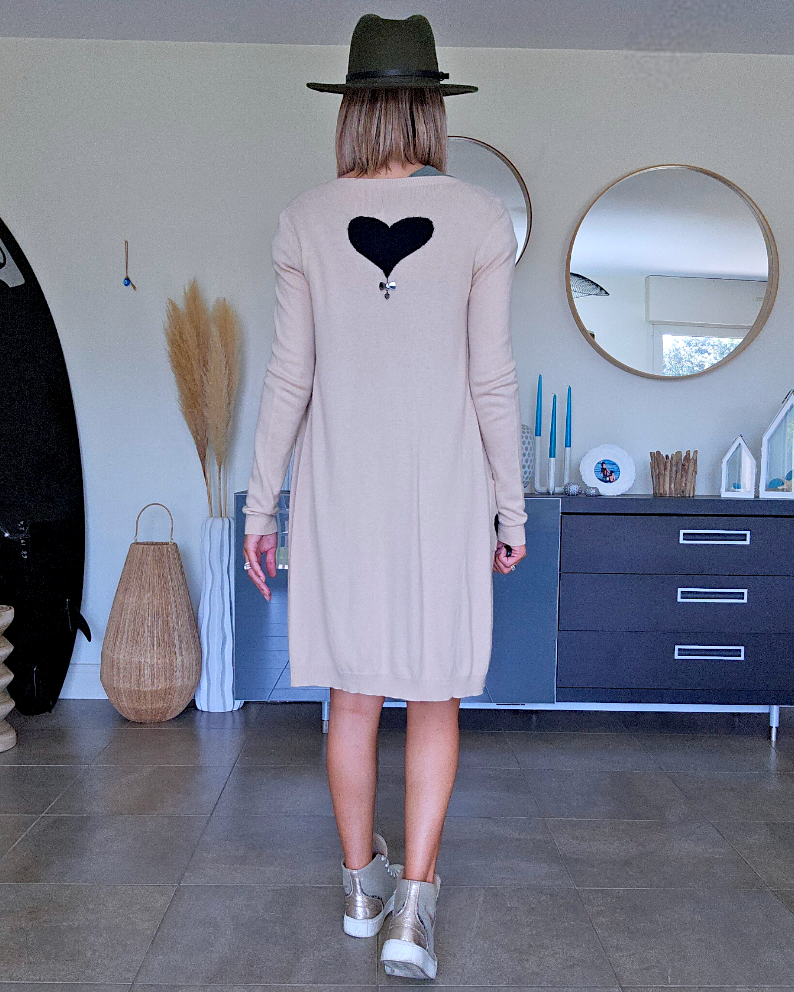 Gilet cœur