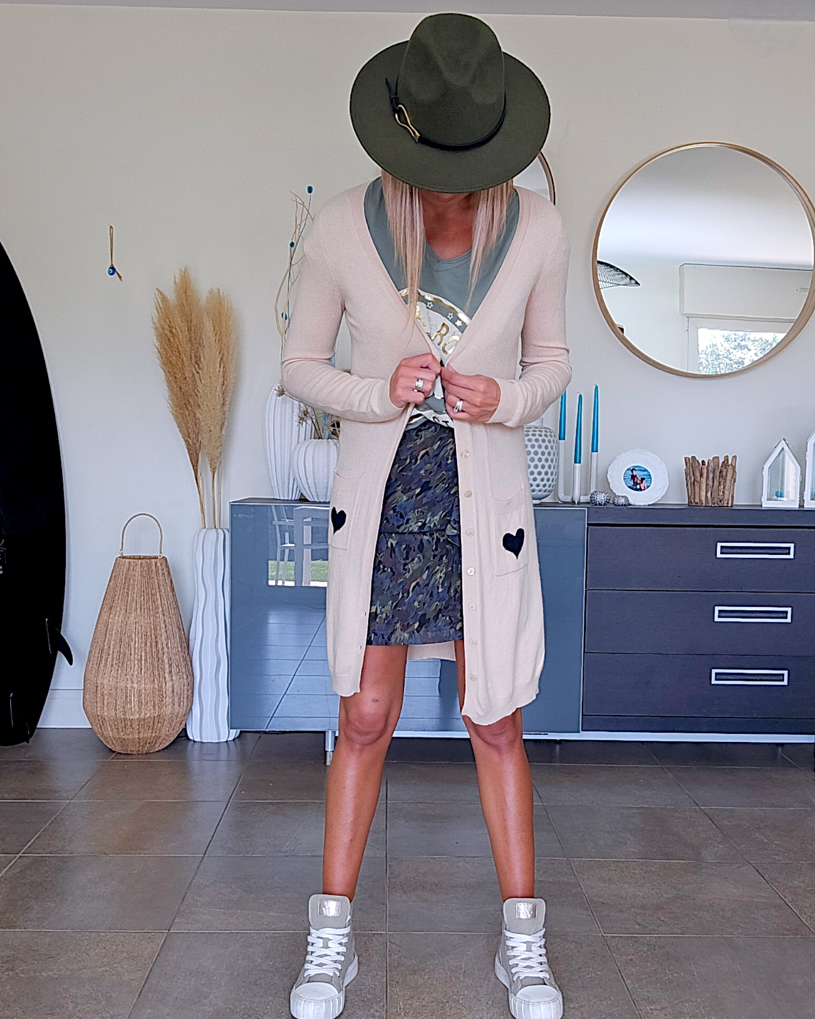 Gilet cœur
