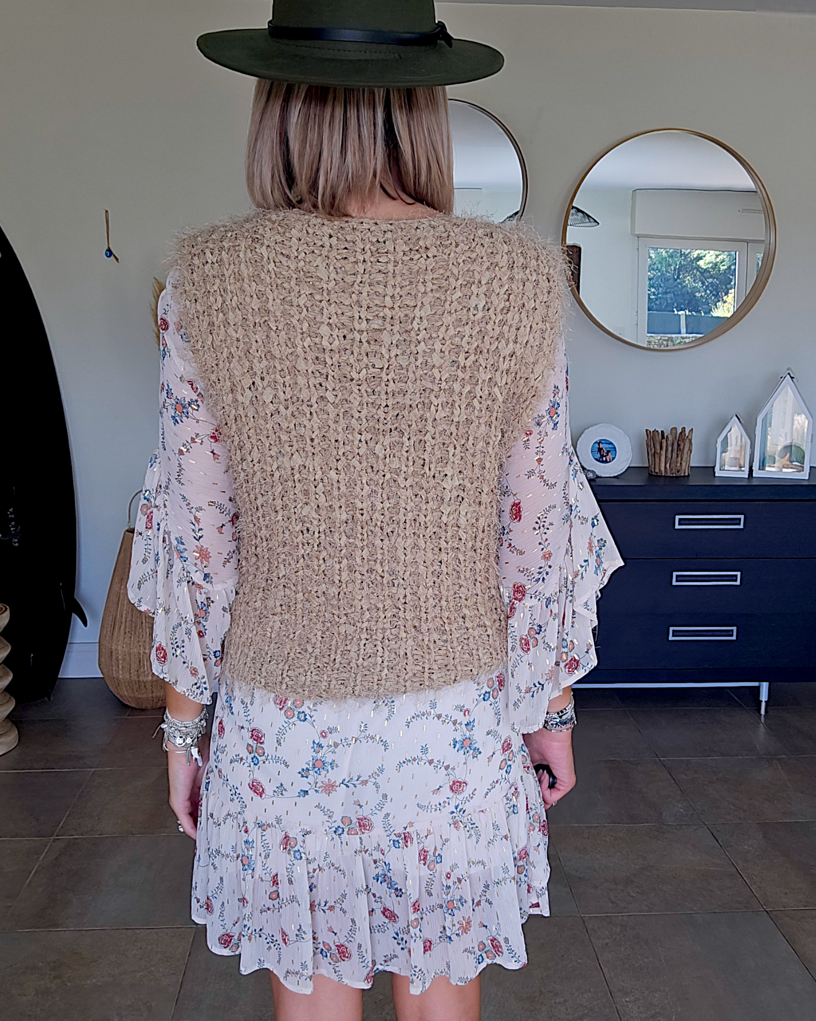 Pull sans manche