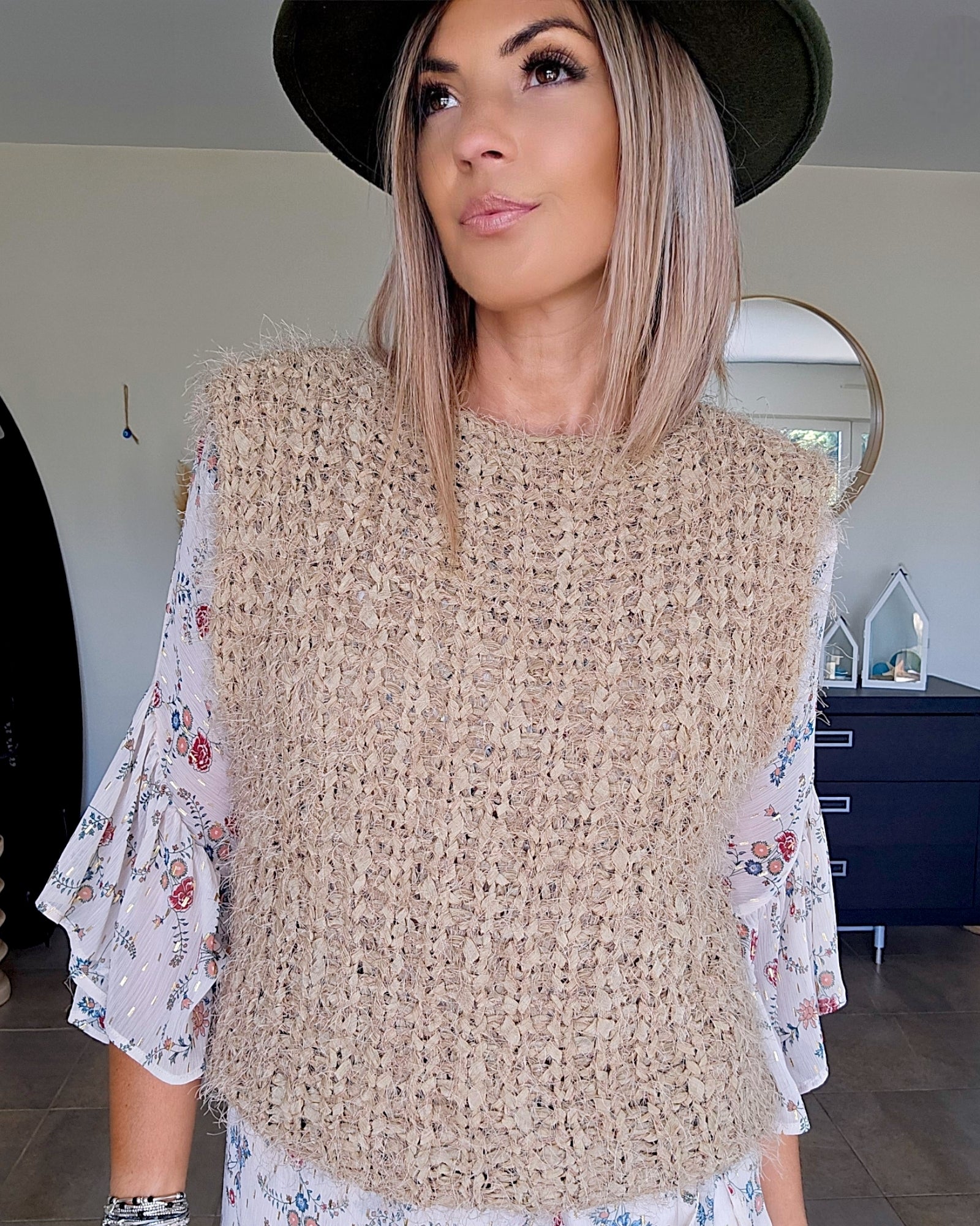 Pull sans manche
