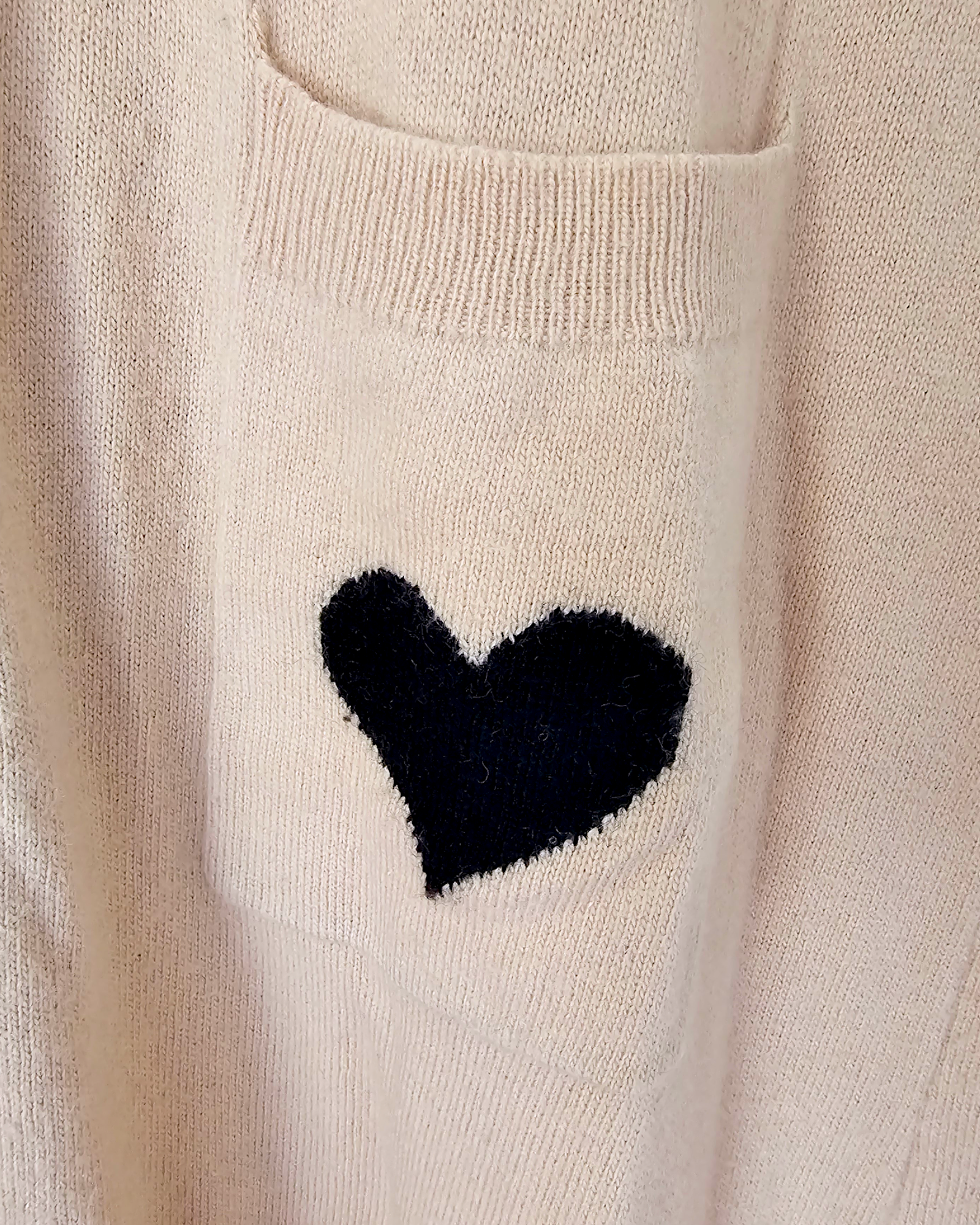Gilet cœur