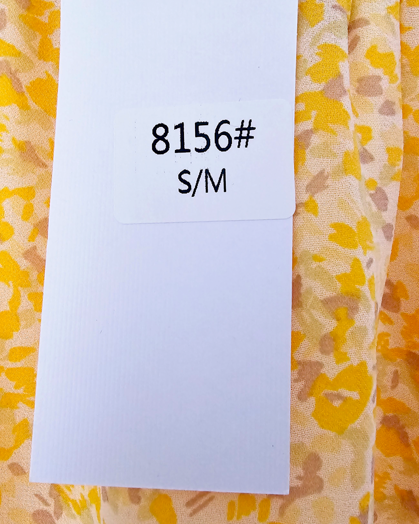 Jupe flowers jaune