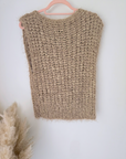 Pull sans manche