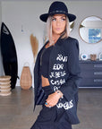 Veste, boy noir