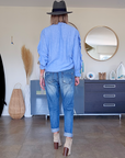 Chemise bleue