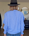 Chemise bleue