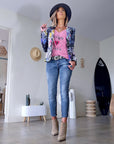 Veste à tag