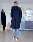 Manteau noir mi-saison