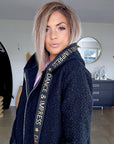 Manteau noir mi-saison