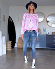 Pull tie and dye
