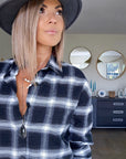 Chemise asymétrique