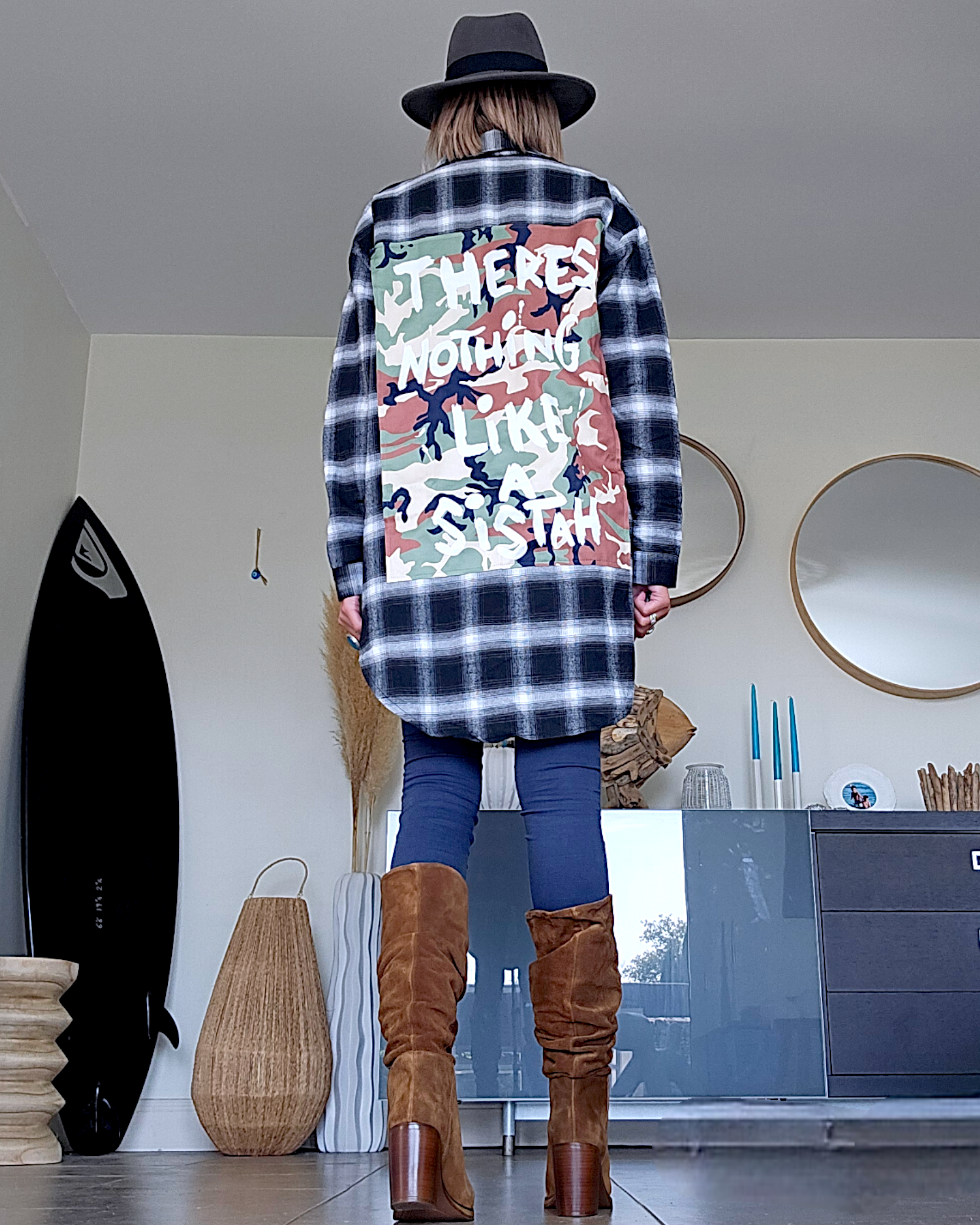 Chemise asymétrique
