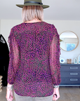 Blouse Genn col en V